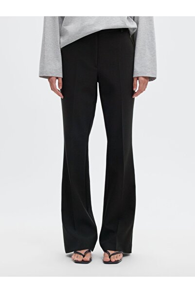SELECTED Flared Hose Mid Waist
