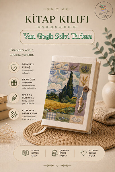 renkli izler atölyesi Patchwork Art Series Book Cover |   Digital Printed Fab...