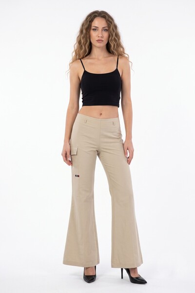 PROTO Kadın Keten Pantolon BGL-ST01385