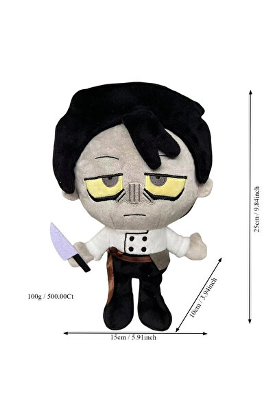 Choice WHITE 25cm Rody Dead Plate Plush Vince Dead Plate Plushie Cartoon And ...