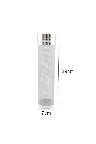 Choice 7x29cm 300 Micron Stainless Steel Beer Dry Hopper Filter Strainer Hop ...
