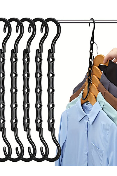 Choice ferrous 1PC Space Saving Storage Hangers Multifunction Plastic Clothes...