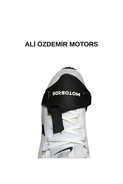 Motosiklet Ayakkabı Koruma Pedi Siyah