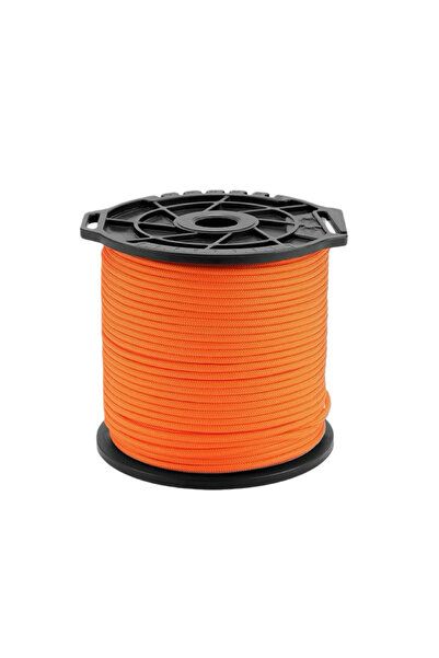 Choice 100m 328FT Orange 650 lb Paracord 100m 9 Core 4mm Military Tactical Pa...