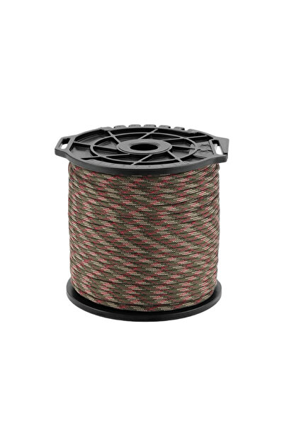 Choice 100m 328FT Jungle Camo 650 lb Paracord 100m 9 Core 4mm Military Tactic...