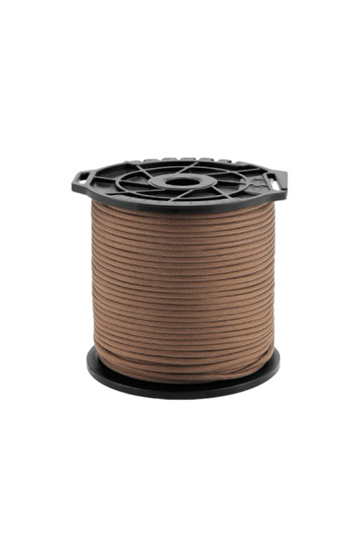 Choice 100m 328FT Brown 650 lb Paracord 100m 9 Core 4mm Military Tactical Par...