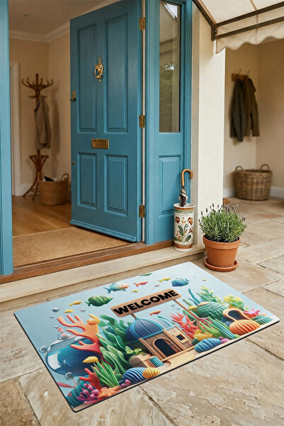 Valerine Life Covoraș de ușă 45x70cm Bază anti-alunecare Decorativ interior e...