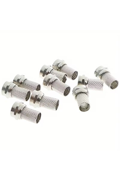 Choice1 10PCS 20/50/100PCS, New Copper Twist On RG6 F Type Cable Connector Pl...
