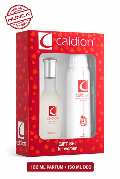 Caldion Orıjınal For Women Edt 100 Ml Kadın Parfüm + 150 Ml Deodorant Ikili Set