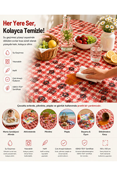 SHG HOME Non-Wowen Piknik Örtüsü