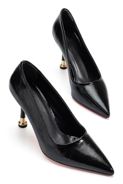 MaskButik Ketrin Stiletto Rugan Ayakkabı
