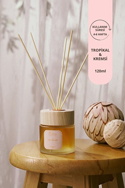 HUMA HOUSE OF HEAVEN Coco Heaven Çubuklu Oda Kokusu 120ml | Tropikal ve Krems...