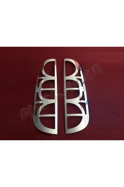 DB Chrome Fiat Doblo Stop Çerçeve Nikelajı 2006-2012 2 Parça P.Çelik