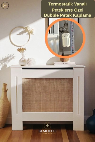Bemonte Home Samanyolu Dubble Petek Kaplama, [100 cm] Petek Kapama, Kalorifer...