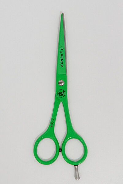 ZEROGAP 4177 6INC NEON YEŞİL RENK KUAFÖR SAÇ KESİM MAKASI