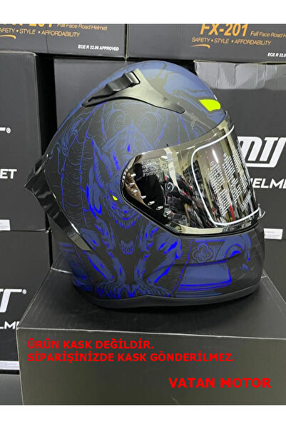 MTS 801 (FX201) KASK VİZÖR VE SPOILER SET