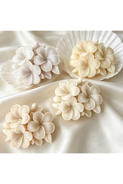 morlalem m Frangipani Plumeria Flower 5.9cm Flower Silicone Mold K-1588, Ston...