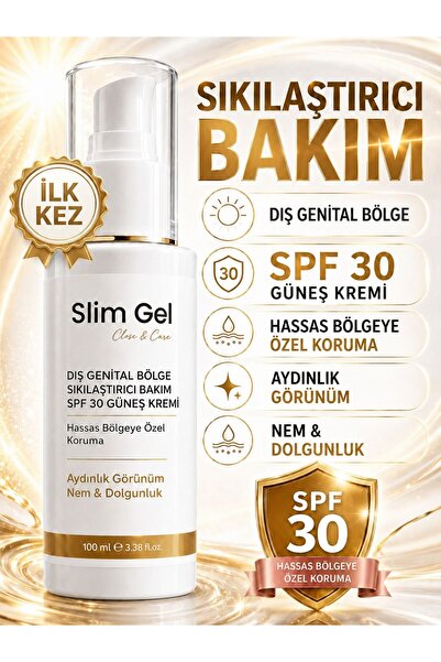 SLİM GEL Intimate (Genital) Area Firming & Brightening & Tone Equalizing Spf ...