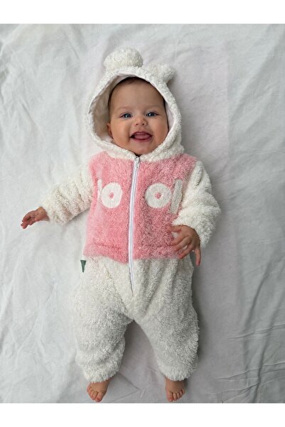 Minizade Winnie The Pooh Welsoft Peluş Unisex Fermuarlı Kışlık Bebek Uyku Tul...
