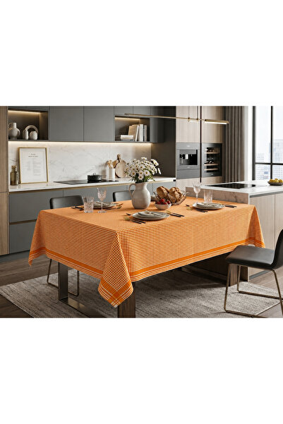 SUNDOKU HOME Zefir 170x170 cm Büyük Boy Masa Örtüsü – Balkon, Mutfak ve Pikni...