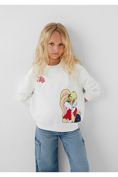 Mavi M7S10213 Hanorac pentru fete Lola Bunny ALB