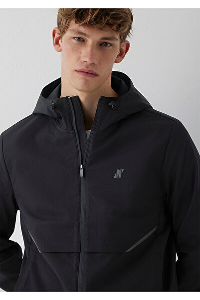 Mavi M0110894 Water Repellent Pro-Tech Water-Replent Hooded Spandex Men's Coa...