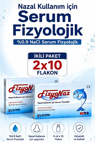 Jenbol Fizyonaz Fizyolojik Serum 5 ml X 20 Flakon