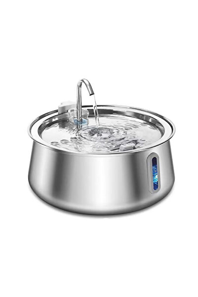 Choice Standard version Cat Fountain Stainless Steel Pet Water Feeder 4L Larg...