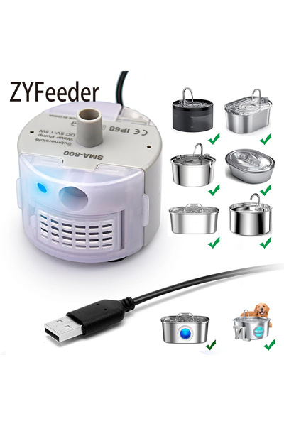 Choice A Type Water Pump 1pc Water Pump for Pet Fountain Water Dispenser Brus...