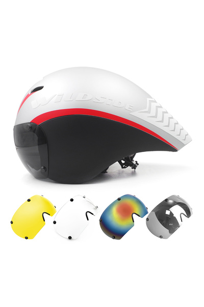 Choice20 Color3.1 TT Cycling Helmet Lens Goggles Triathlon Tri Aero Road Bike...