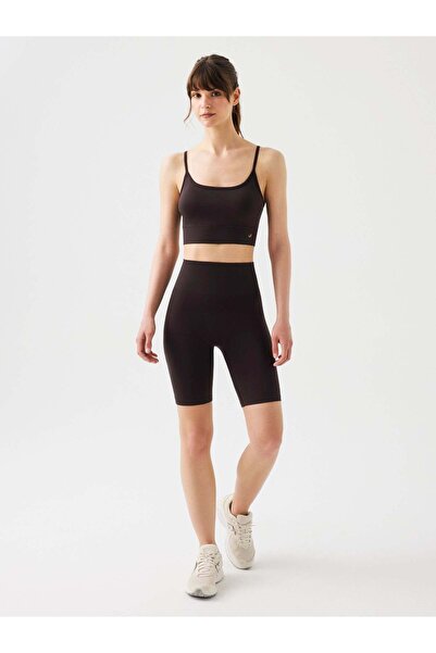 Jerf Vella High Waist Comfort Biker Leggings Bitter Coffee