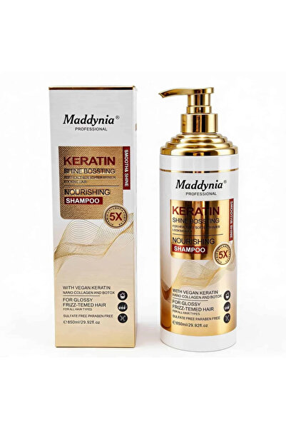 Belora Șampon cu keratină pentru păr strălucitor, 850 ml