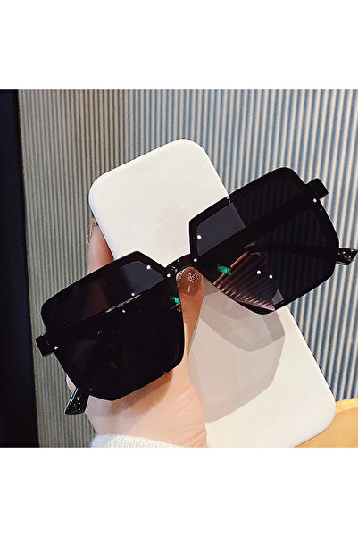 Choice1 MULTI black Big Frame Vintage Sunglasses Women Men Brand Square Sun G...