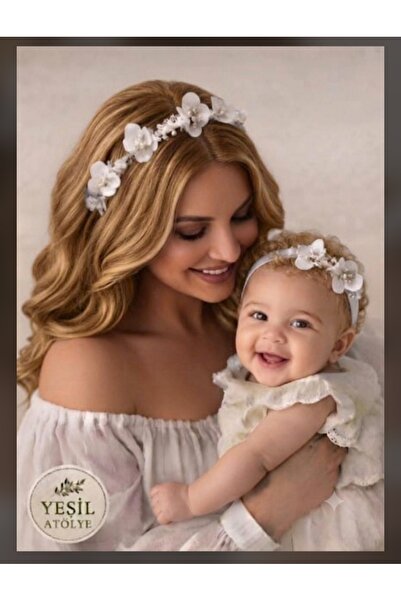 Yeşil Atölye Maternity crown mother baby crown