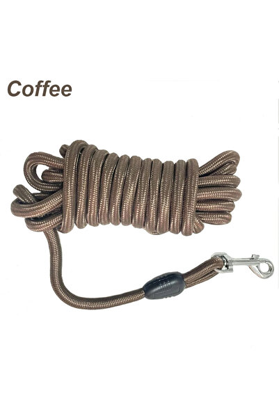 Choice6 15m Coffee Long Training Dog Leash 5M 10M 15M Heavy Duty Nylon Recall...