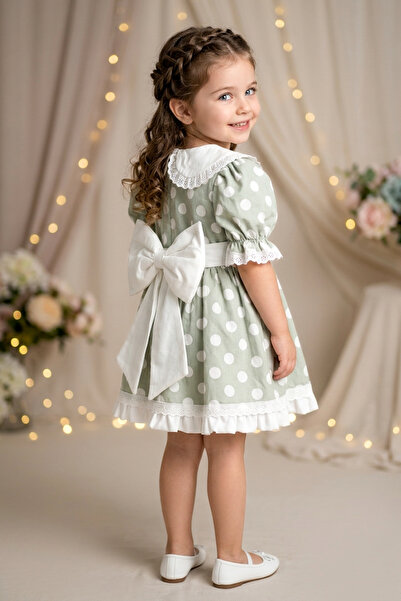 Baby Animals Baby Girl Girl Kid Birthday Party Wedding Dress Half Sleeve Line...