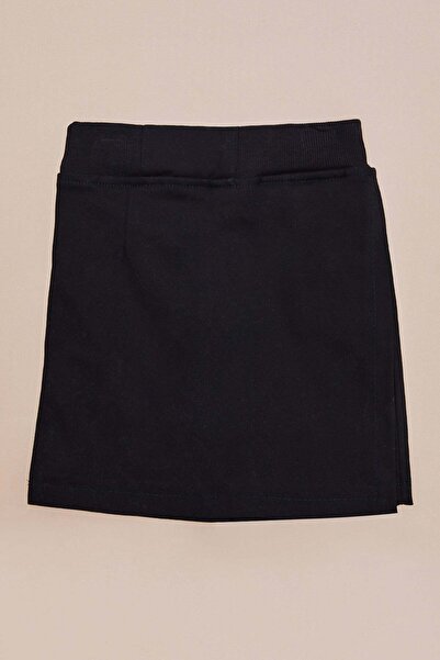 Fulla Moda Basic Beli Lastikli Kız Çocuk Şort Etek