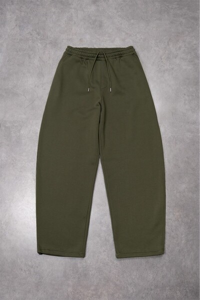 Crupt Studio Khaki Balon Fit Stoperli Sweatpant Men's Sweatpants