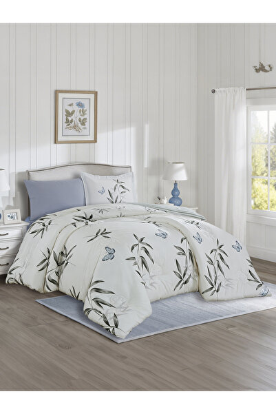 Donetella 4-Pcs Single Comforter Set 170×230 cm | Reversible Design | Soft Br...