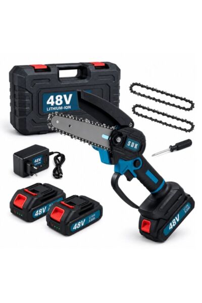 OEM Ferăstrău electric multifuncțional 550W-2 acumulatori 48V, lama 18 cm, cu...