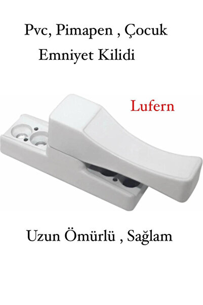 Lufern Pvc Pimapen Pencere Cam Balkon Kapısı Çekmeli Plastik Güvenli Çocuk Be...