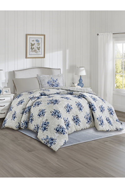 Donetella 4-Pcs Single Comforter Set 170×230 cm | Reversible Design | Soft Br...