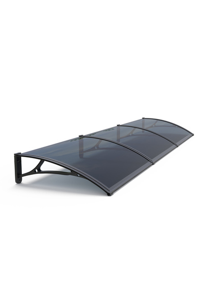 MAPROFI Copertina de usa PLEXIGAS PRO 360x80 cm, Negru/Gri Antracit, Placa Po...