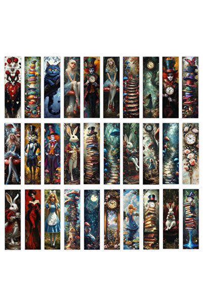 Choice Mixed Color 32pcs, bookmarks, back-to-school season, retro Halloween, ...