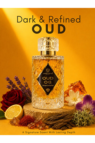 Uppernotes Oud OG Extrait de Parfum 60 ml Oud Saffron Rose Amber Sandalwood