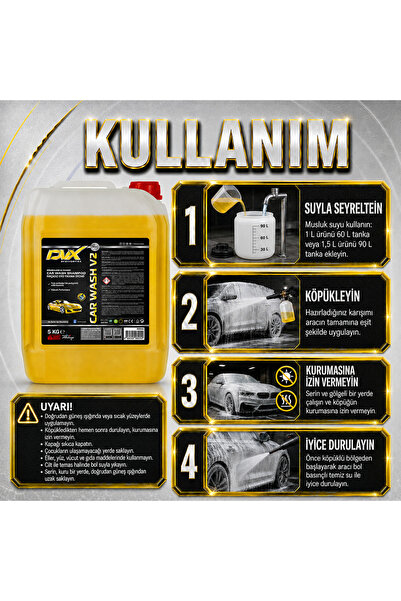Divortex DVX by Car Wash V2 Fırçasız Oto Yıkama Köpüğü 5 kg