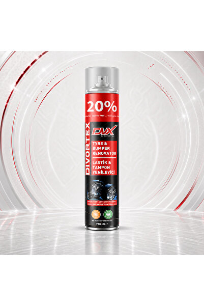 Divortex DVX by Lastik ve Tampon Parlatıcı Tyre & Bumper Renovator 750 ml