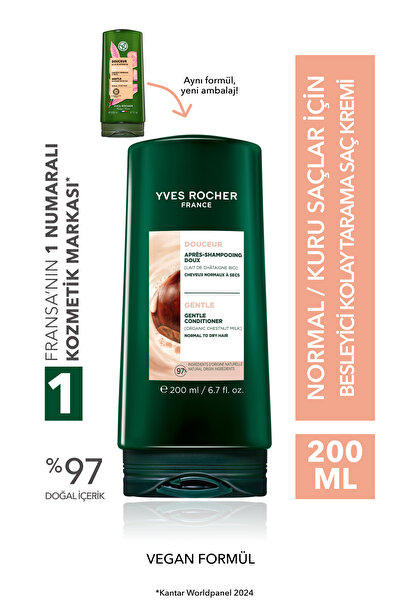 Yves Rocher Besleyici Kolay Tarama Saç Kremi - Normal / Kuru Saçlar / Douceur...
