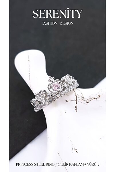 Serenity Silver Color Pinterest Princess Steel Ring