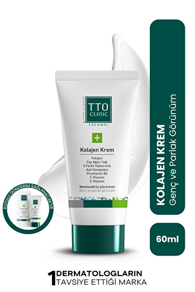 TTO Clinic Kolajen Nemlendirici Yüz Kremi 60 ml Antıagıng Yaşlılık Karşıtı Ça...
